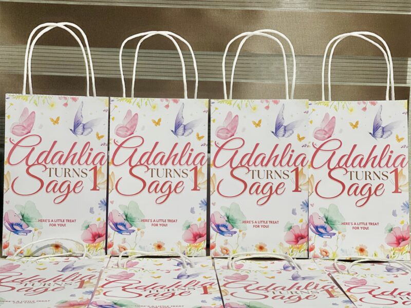 Customized Party Favors