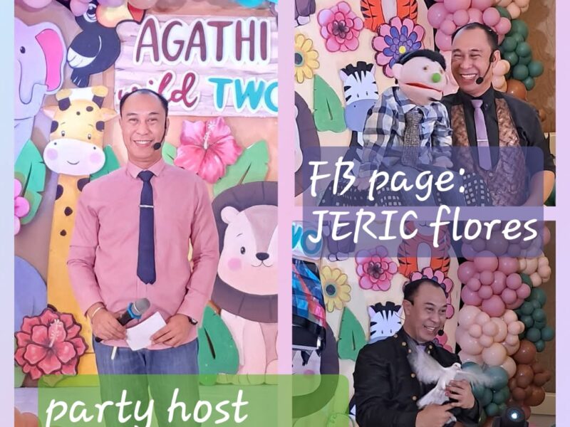 Jeric Incomparable Party HOST / MAGICIAN