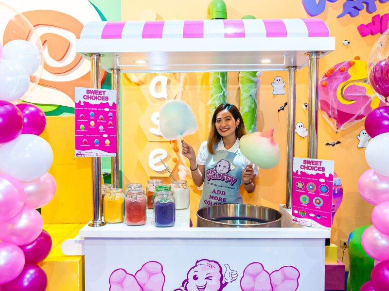 Mr. Pluffy Cotton Candy