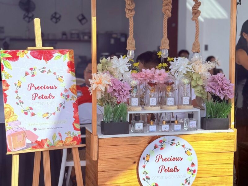 🌸 Precious Petals Scent & Souvenir Bar – Personalized Fragrance & Unique Event Giveaways